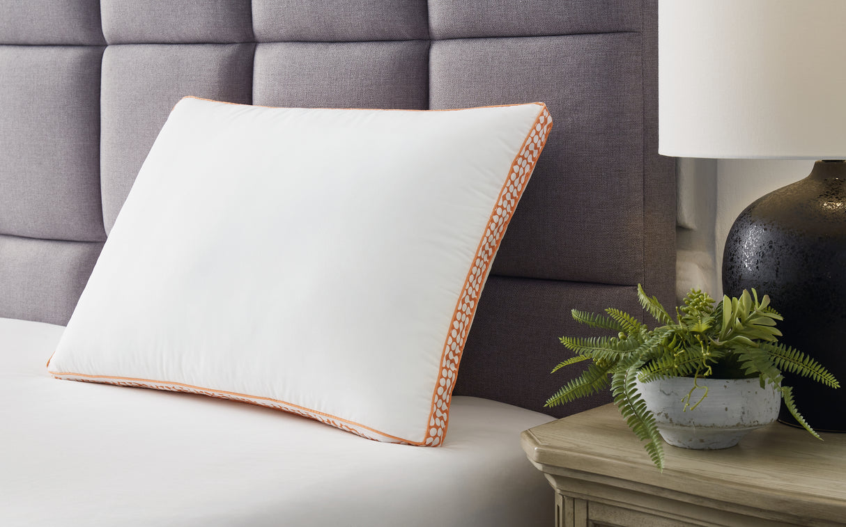 Zephyr White/Orange 2.0 3-In-1 Pillow