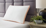 Zephyr White/Orange 2.0 3-In-1 Pillow (6/Case)