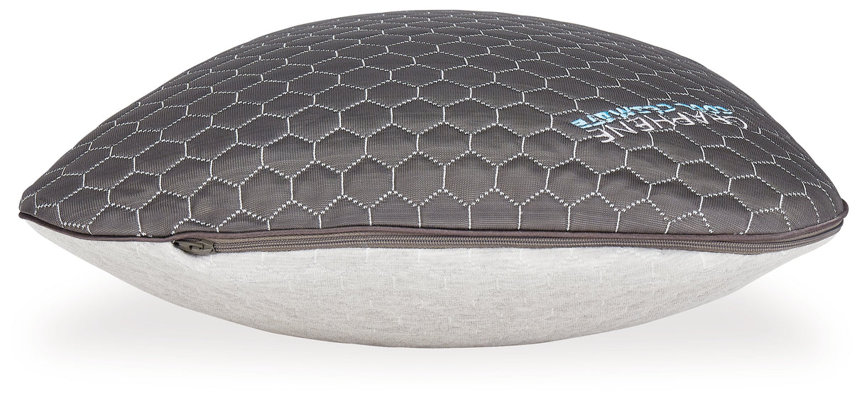 Zephyr Dark Gray 2.0 Graphene Contour Pillow