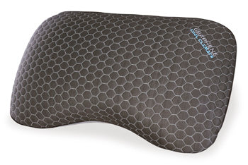 Zephyr Dark Gray 2.0 Graphene Curve Pillow (6/Case)