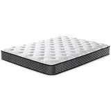 8 White Inch Bonnell Hybrid Queen Mattress