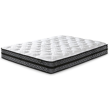 10 White Inch Pocketed Hybrid Queen Mattress