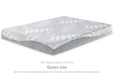 8 White Inch Memory Foam Full Mattress