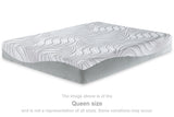 10 White Inch Memory Foam King Mattress