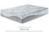 12 White Inch Memory Foam King Mattress