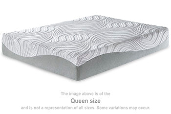 12 White Inch Memory Foam Full Mattress