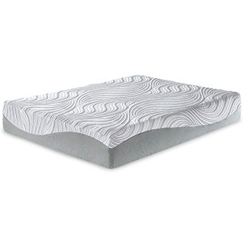 12 White Inch Memory Foam Queen Mattress