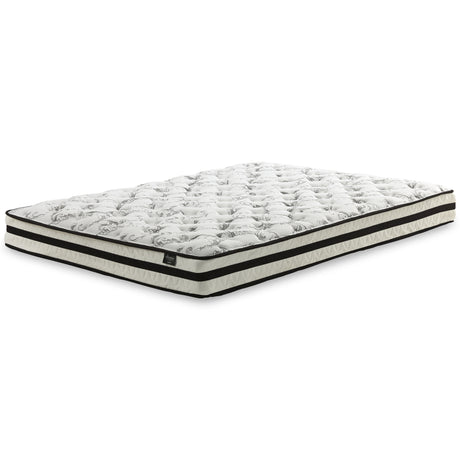 8 White Inch Chime Innerspring Full Mattress In A Box