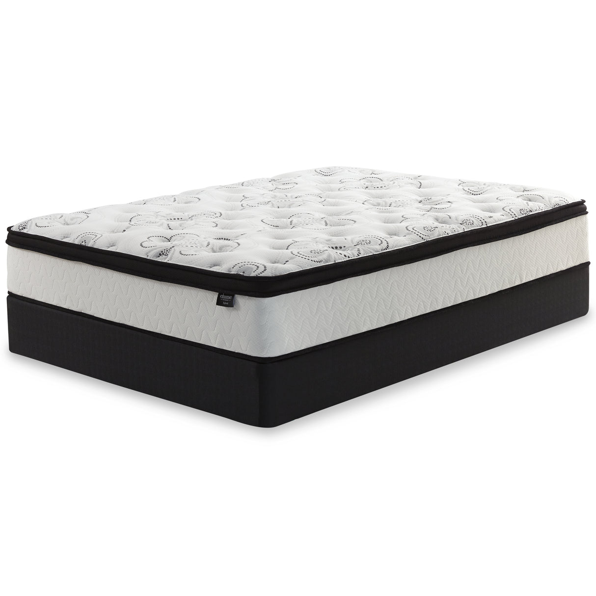 Chime White 12 Inch Hybrid Queen Mattress In A Box