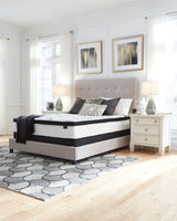 Chime White 12 Inch Hybrid Full Mattress In A Box