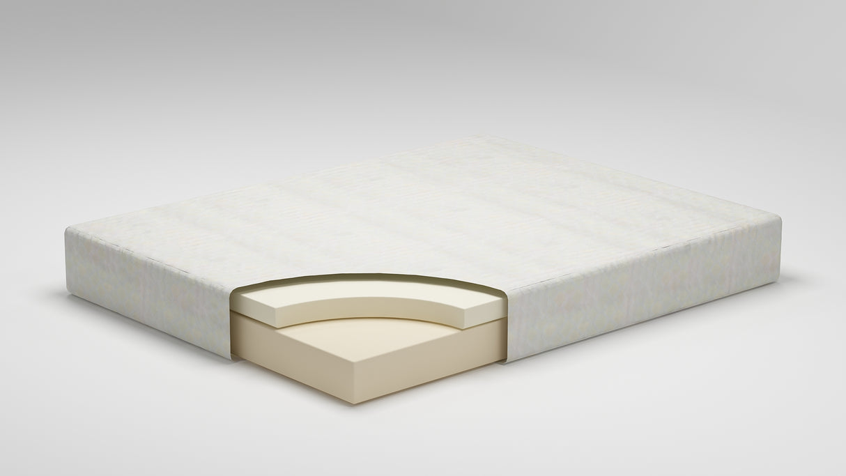 10 White Inch Chime Memory Foam Full Mattress In A Box