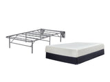 10 White Inch Chime Memory Foam Twin Mattress In A Box