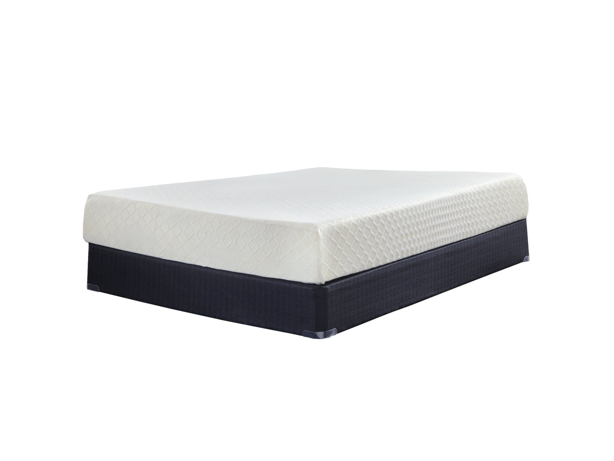 10 White Inch Chime Memory Foam Twin Mattress In A Box