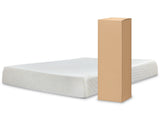 10 Inch Chime Memory Foam King Mattress and Foundation