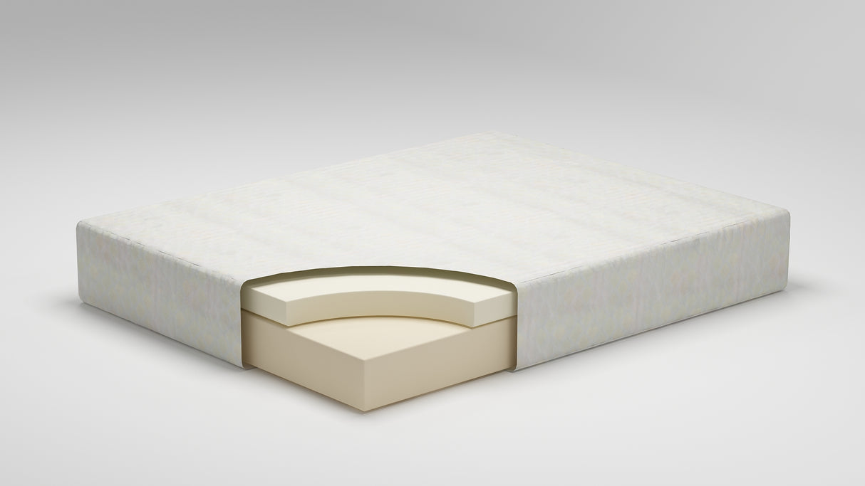 Chime White 12 Inch Memory Foam Twin Mattress In A Box