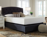 Chime White 12 Inch Memory Foam Queen Mattress In A Box