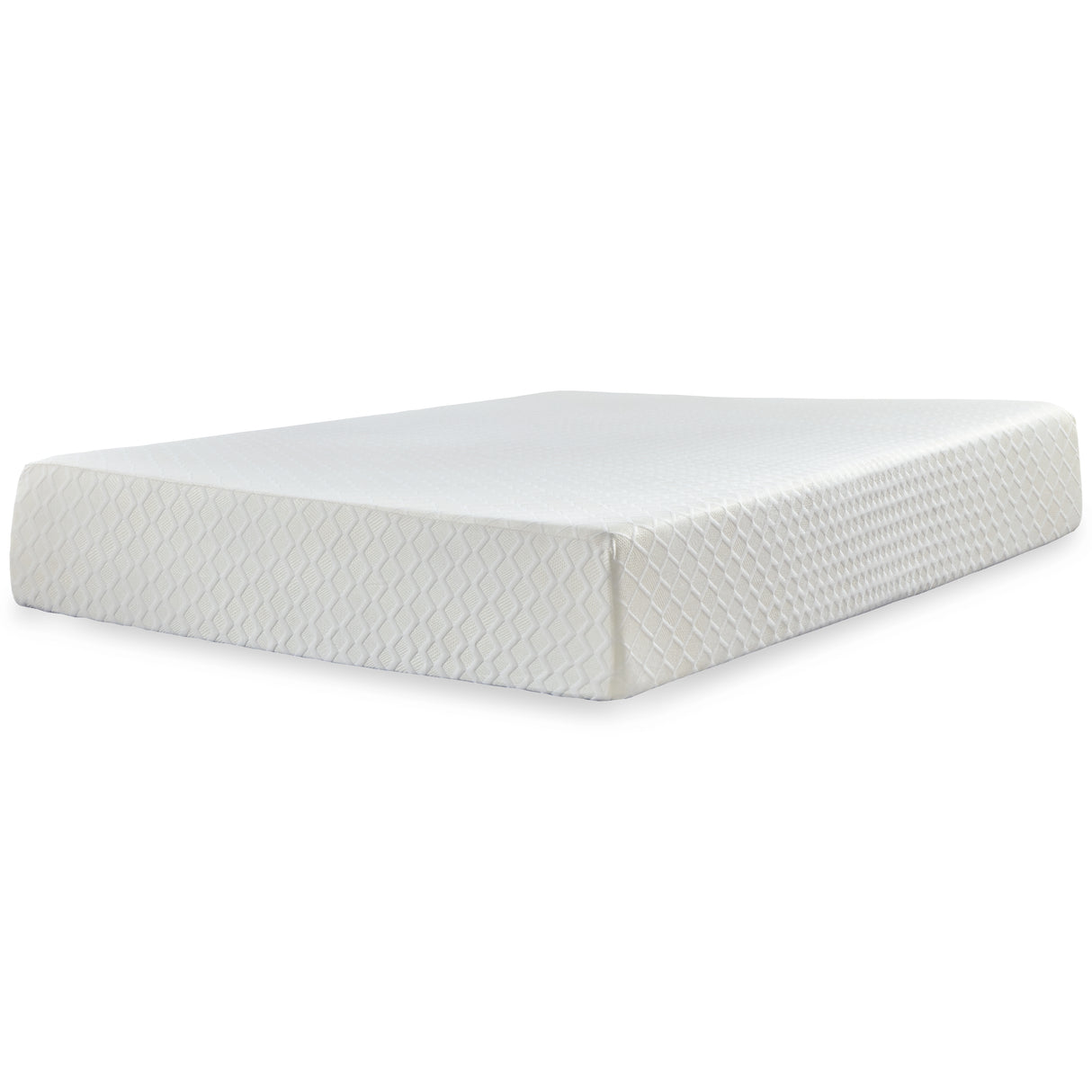 Chime White 12 Inch Memory Foam Twin Mattress In A Box