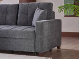 Mocca Sectional (Selma Gray)  3 Pieces