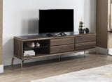 Montego Tv Stand  (Montego Walnut/Car.Marb)6 Pieces