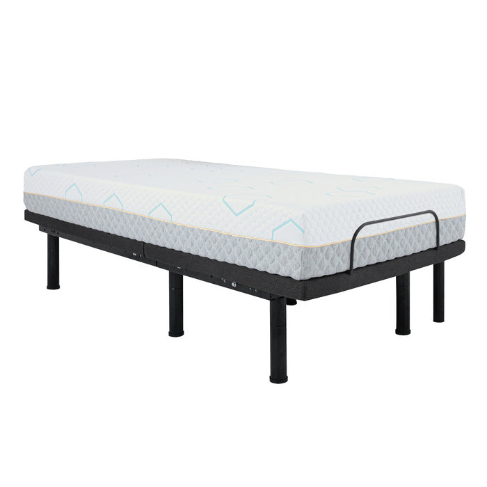 Lyra 8" Twin Copper-Infused Memory Foam Mattress