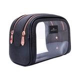 Monaco Double Zipper Cosmetic Case