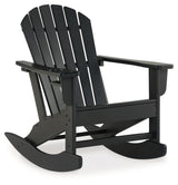 Sundown Black Treasure Outdoor Rocking Chair