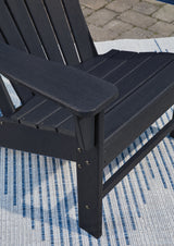 Sundown Black Treasure Adirondack Chair