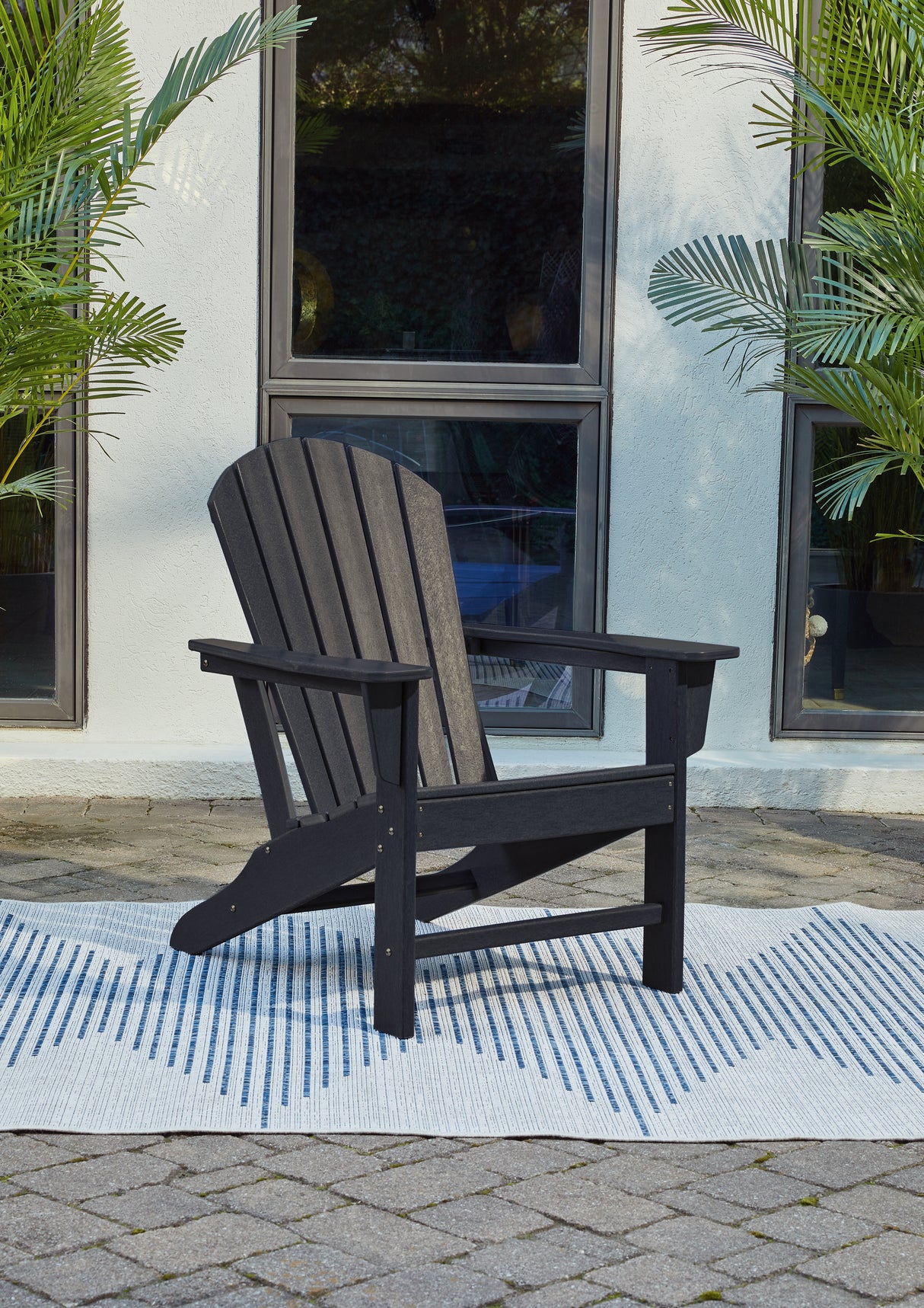 Sundown Black Treasure Adirondack Chair