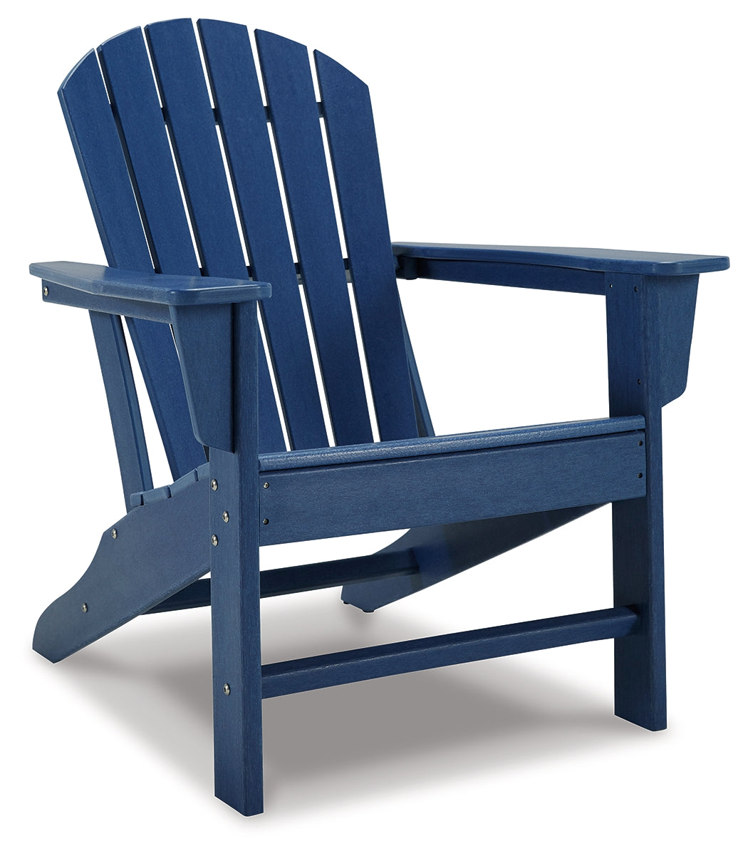 Sundown Blue Treasure Adirondack Chair