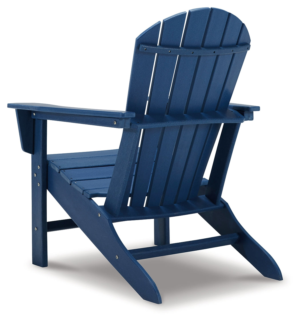 Sundown Blue Treasure Adirondack Chair