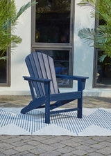 Sundown Blue Treasure Adirondack Chair