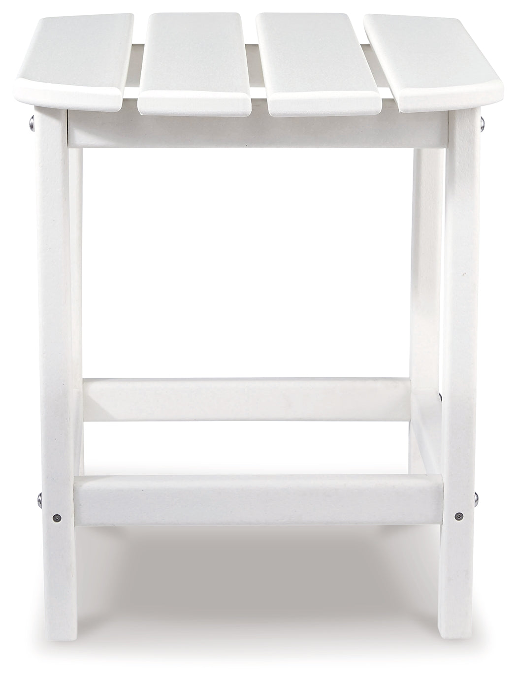 Sundown White Treasure End Table