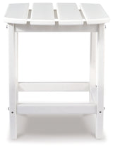 Sundown White Treasure End Table