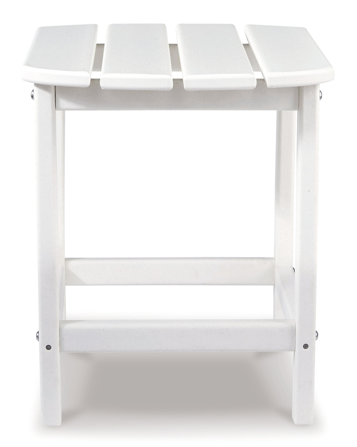 Sundown White Treasure End Table