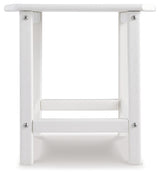 Sundown White Treasure End Table