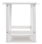 Sundown White Treasure End Table