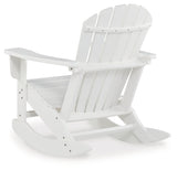 Sundown White Treasure Outdoor Rocking Chair