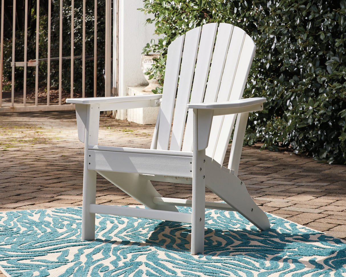 Sundown White Treasure Adirondack Chair