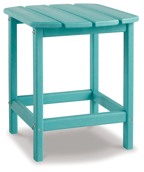 Sundown Turquoise Treasure End Table