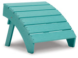 Sundown Turquoise Treasure Ottoman