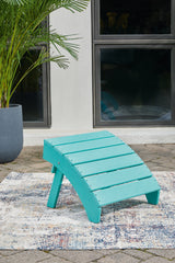 Sundown Turquoise Treasure Ottoman