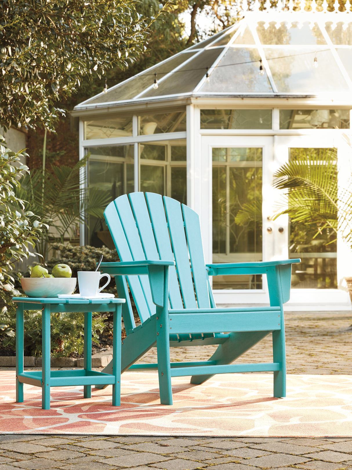 Sundown Turquoise Treasure Adirondack Chair