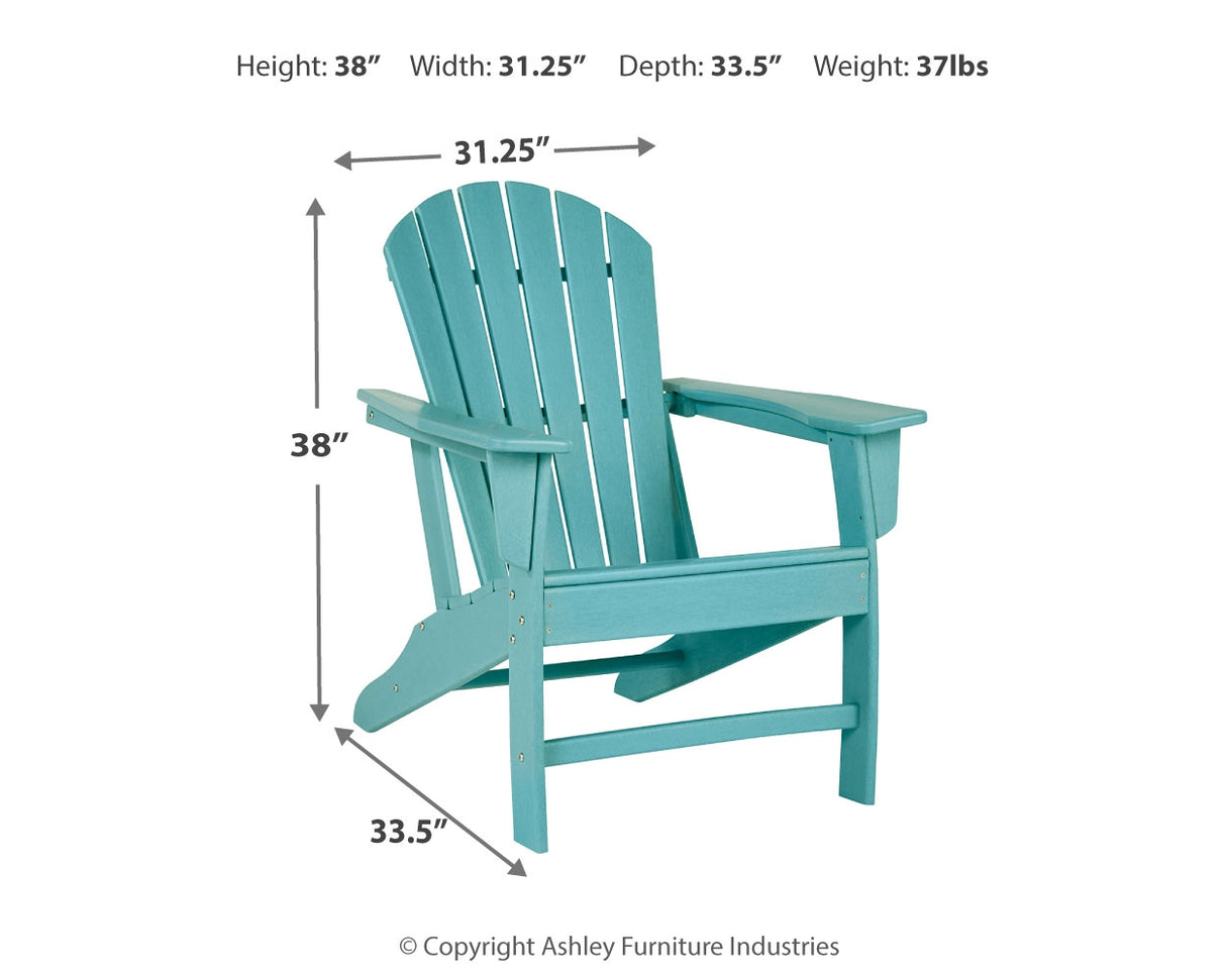 Sundown Turquoise Treasure Adirondack Chair