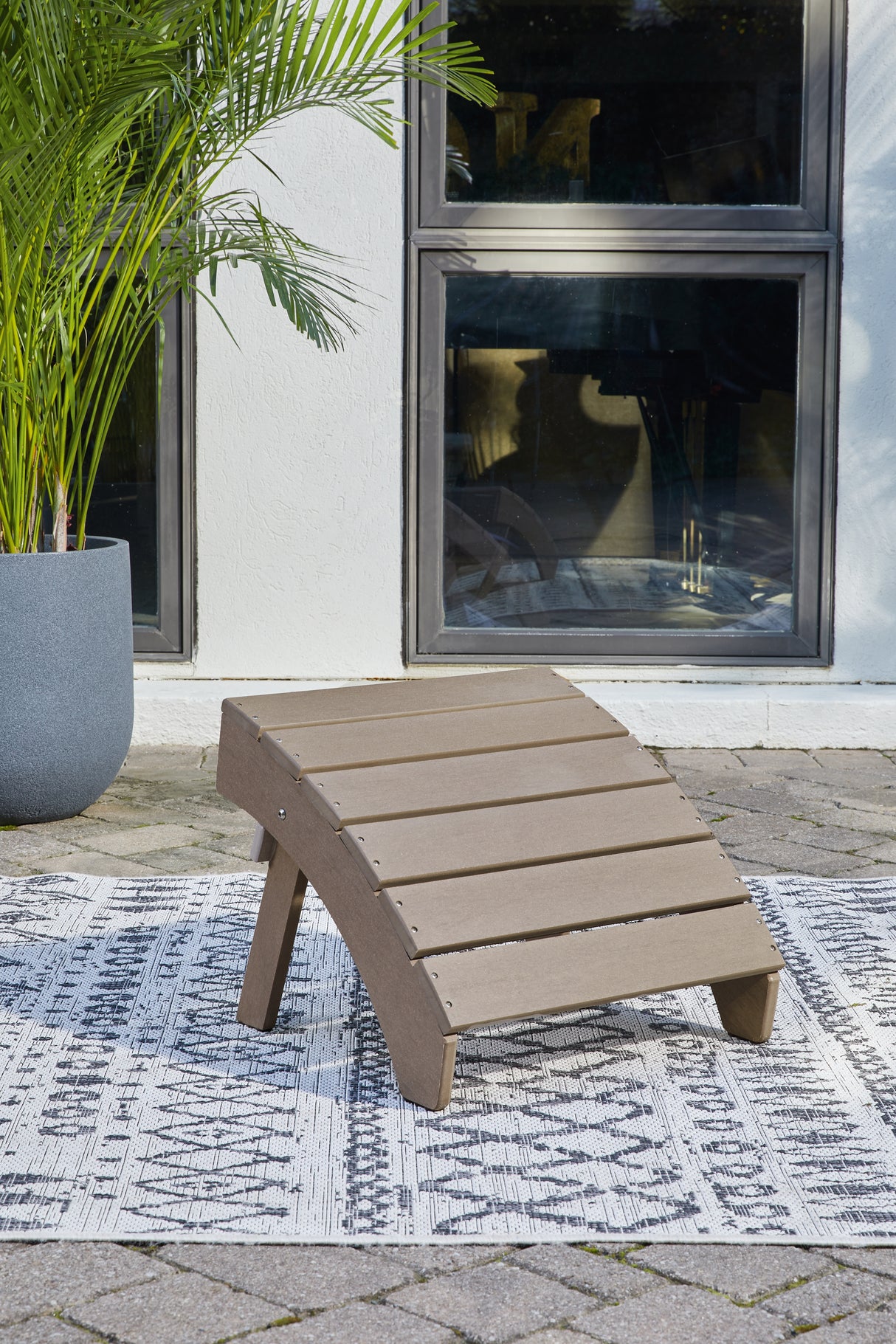 Sundown Driftwood Treasure Ottoman