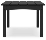 Hyland Black Wave Outdoor Coffee Table