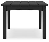 Hyland Black Wave Outdoor Coffee Table