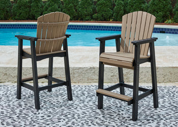 Fairen Black/Driftwood Trail Barstool (Set Of 2)