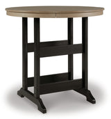 Fairen Trail Outdoor Counter Height Dining Table with 2 Barstools