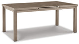 Beach Beige Front Outdoor Dining Table