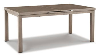 Beach Beige Front Outdoor Dining Table